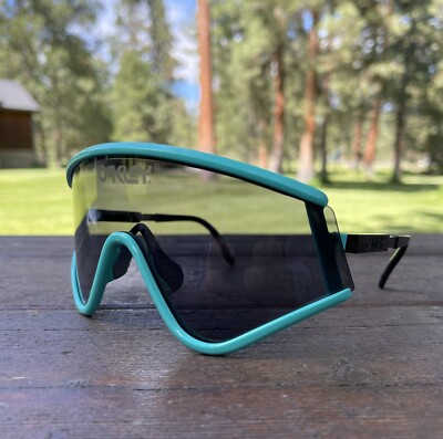 NIB Oakley Eyeshade Heritage Collection - Seafoam w/Grey OO9259-01