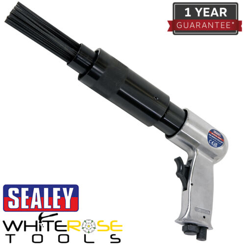 Pistola escaladora de agujas de aire Sealey tipo pistola pintura de limpieza óxido herramienta de aire - Imagen 1 de 12