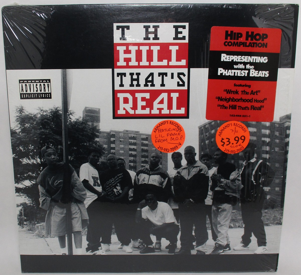 L. How We Do 希少 hip hop cd V/A - THE HILL THAT'S REAL ( LP ) US 1992 Hip Hop Compilation