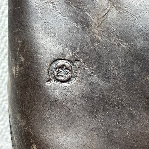 Born Leather Bag Brown Distressed Handbag Purse Tote Western Ranch Saddle - Picture 5 of 21