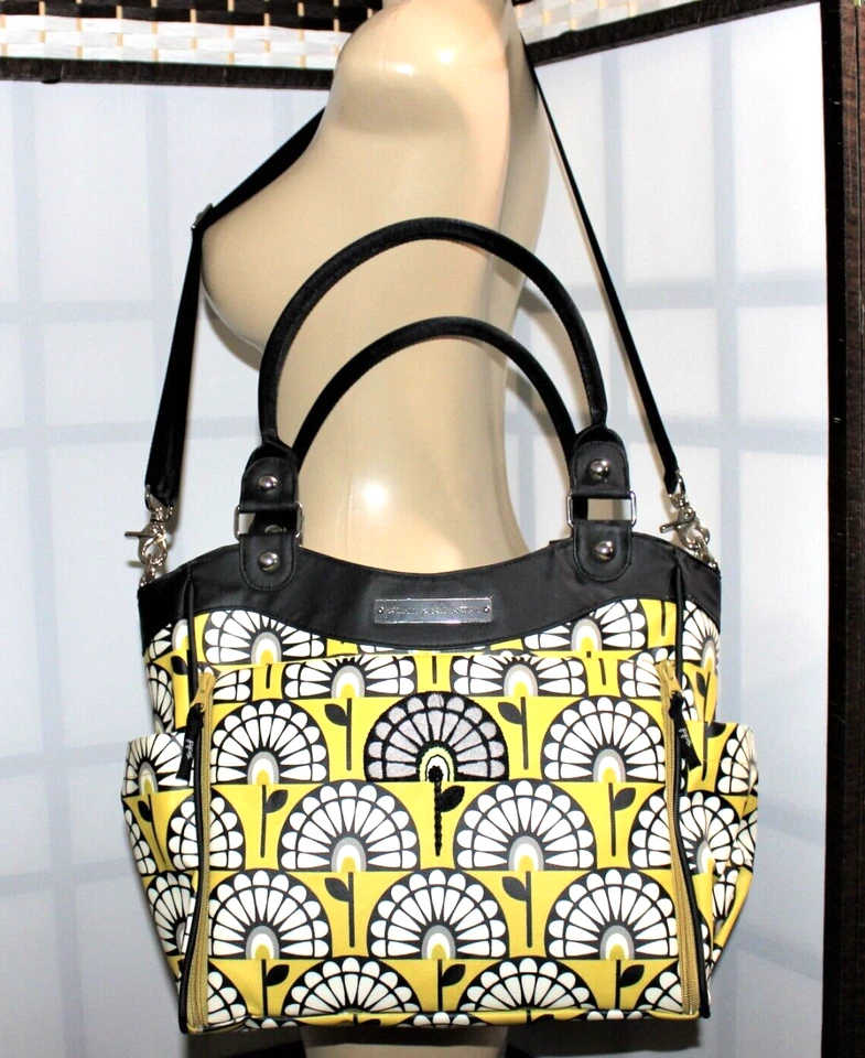 🔥Petúnia Pickle Bottom City Venturing Vienna Bolsa Transversal para Fraldas Trocador - Imagem 2 de 4