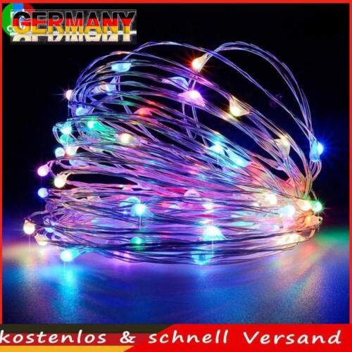 100/200 LED Solar Copper Wire Lamp Waterproof Decorative String Light for Garden - Bild 1 von 11