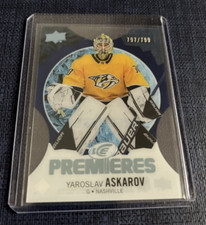 23/24 UD ICE HOCKEY PREMIERES #240 YAROSLAV ASKAROV /799 NASHVILLE PREDATORS
