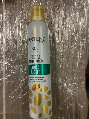 Pantene Pro-v Foam Conditioner Aqua light for fine hair  180ml 6ct