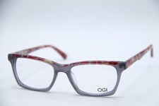 NUOVI OCCHIALI DA VISTA OGI EVOLUTION 9244/2219 GRIGIO ROSSO MARMO MONTATURA AUTENTICA 51-17