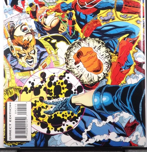 X-FACTOR #92 casi nuevo 1993 cubierta holográfica 1st Exodus Fatal Attractions parte 1 MCU - Imagen 6 de 6
