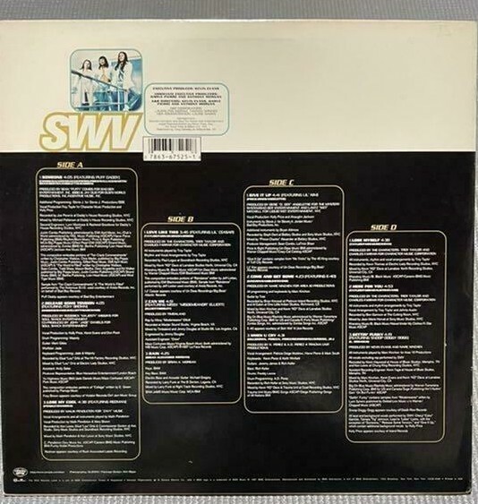 SWV Release Some Tension LP USレコード SWV – Release Some Tension – 2 x Vinyl (LP, Album), 1997 [r432178