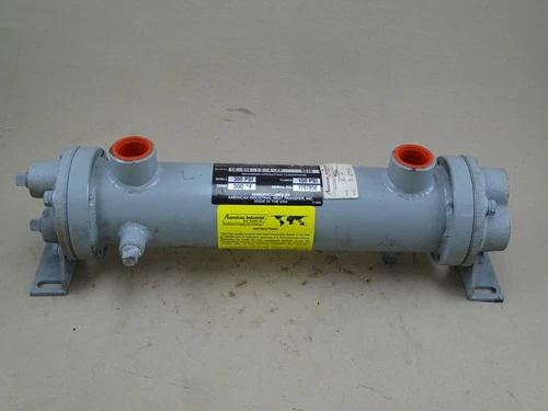American Industrial Heat Transfer Heat Exchanger 300/150PSI , CS-614-1.5-4-FP