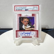 2011 Leaf Poker Scotty Nguyen Red Diamonds 03/25 Autograph Auto PSA 10 Gem Mint
