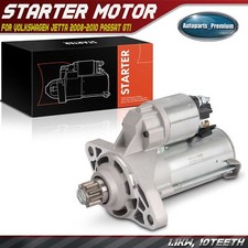 Starter Motor For Volkswagen Jetta 2008-2010 Passat Gti 2.0l 1.1kw 12 V Ccw 10t
