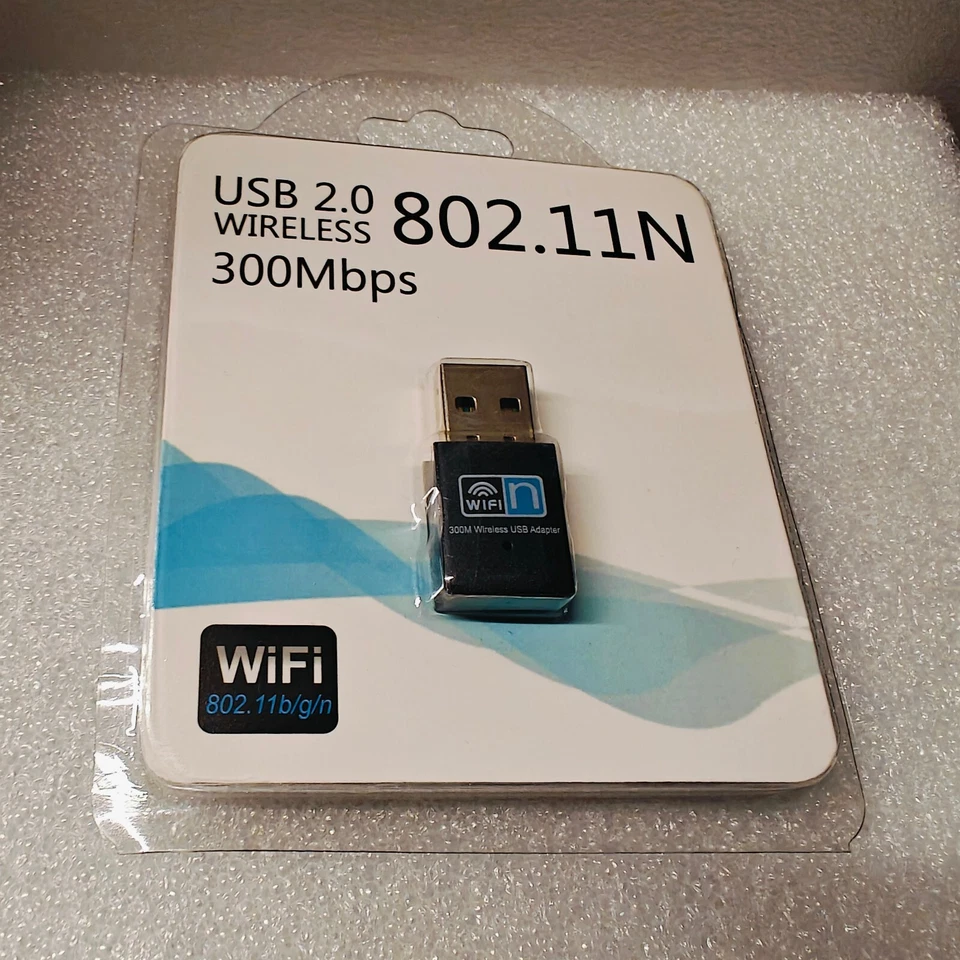 300Mbps 8192EU 802.11N Antenna Wireless WIFI Adapter Plug & Play For PC Laptop - Image 3 of 4