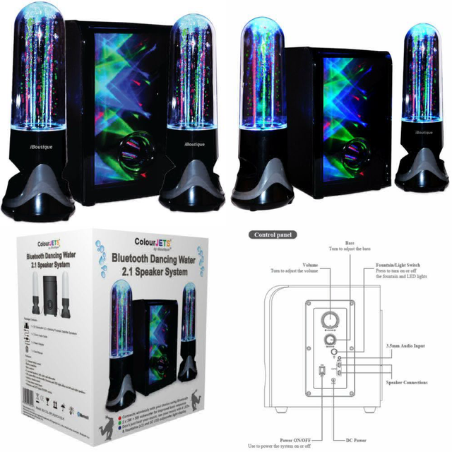 iboutique water speakers