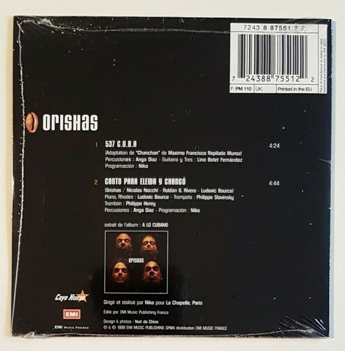 ORISHAS : 537 C.U.B.A ♦ CD Single NEUF ! ♦ - Picture 2 of 2