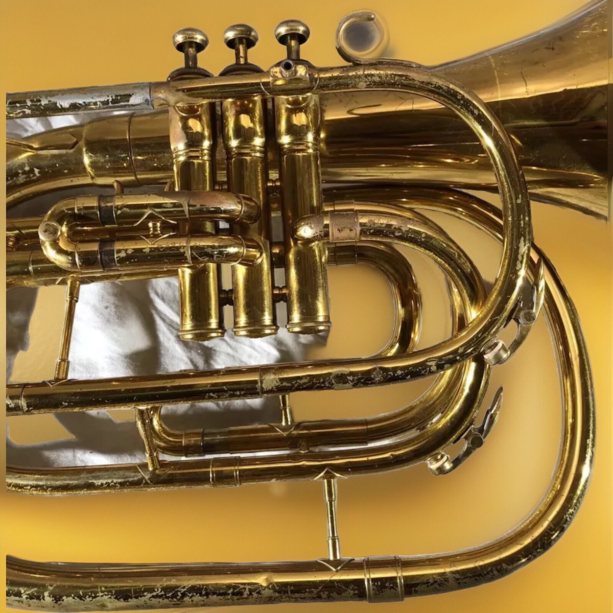 King 1122 Marching French Horn | eBay