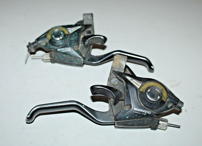 Shimano V-Brake Trigger Shifter Set ST-EF51-L 22.2mm 3x8S Black
