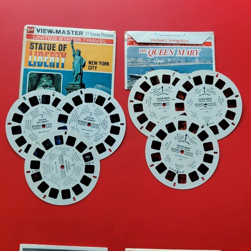 GAF View-Master Lot with Storage Box 33 Reels Fat Albert Snoopy Scooby Doo Read - Picture 6 of 11