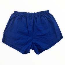 Vintage Shorts Size 8 Approx L Cropped Pants 80s 90s Blue West Germany Cut HS9