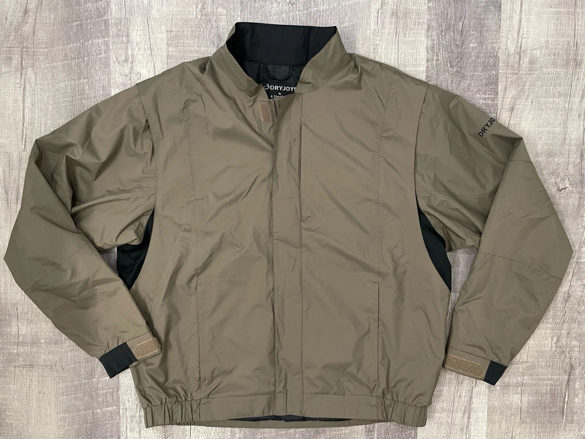 Veste FootJoy Dryjoy Homme - XL - Marron à Carreaux - Légère, Coupe-vent - Occasion