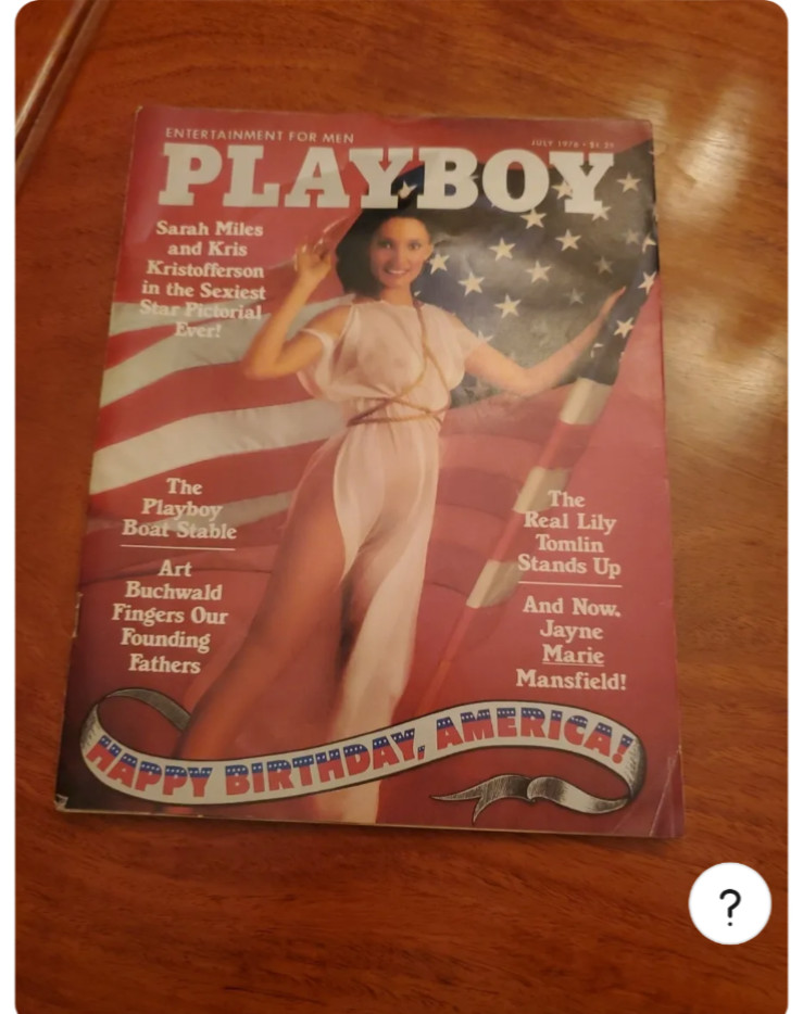 PLAYBOY MAGAZINE JULY 1976 JAYNE MANSFIELD VG