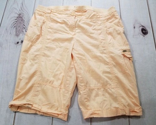 Peach Colored Cargo Shorts 
