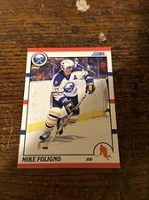 1990 Score American #133 Mike Foligno