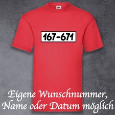 T-Shirt Panzerknacker Kostüm Gruppe Wunschnummer Karneval Fasching JGA Herren 