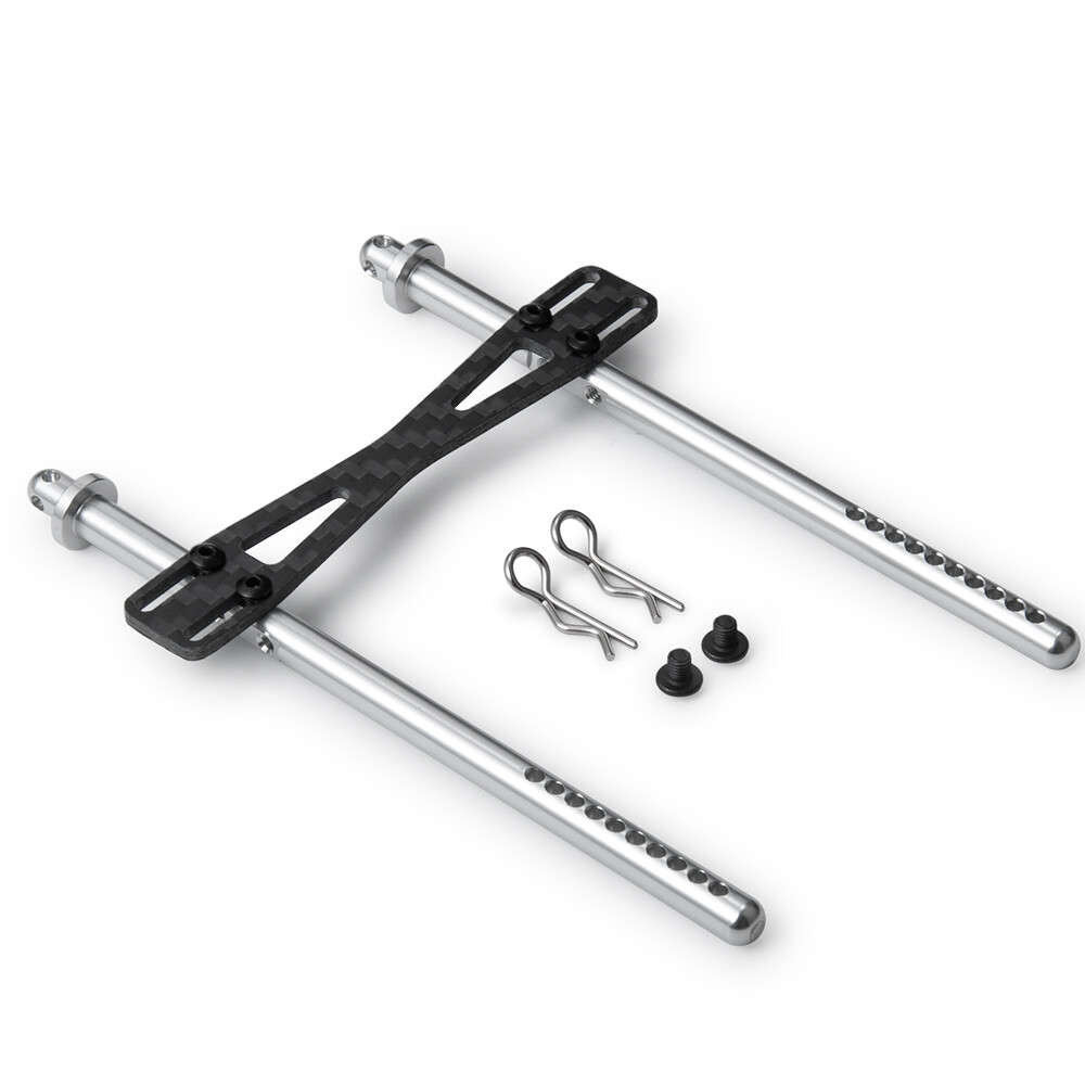 Supporto Palo Corpo Invisibile Posteriore In Carbonio Per Assiale SCX10 II AX90046 - AXSPEED