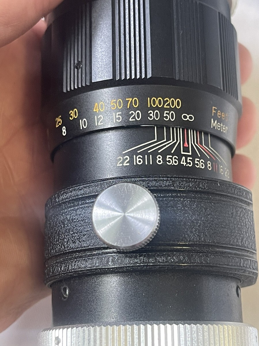 MINETAR 1:4.5 200mm TELEPHOTO LENS - M42 MOUNT - MADE BY TOKYO