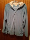 Avia Vintage Sports Jacket Women's Size XL Full Zip Pockets Long Sleeve Blue
