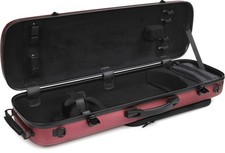 Howard Core CC450 Oblong Scratch-resistant Violin Case - Red, 4/4 Size