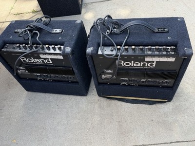 Roland KC-300 Stereo Mixing Keyboard Amplifiers 100W 4-Ch Amps KC300