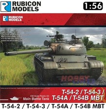 T54 MAIN BATTLE TANK T-54-2 T-54-3 T-54A T-54B MBT 1:56 Rubicon Models 280120