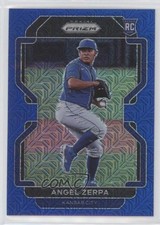 2022 Panini Prizm Tier III Blue Mojo Prizm 67/199 Angel Zerpa #270 ut4