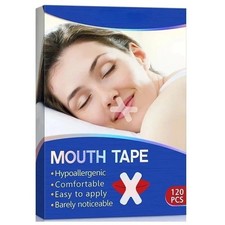 120Pcs Mouth Patch Tape Strip Advanced Gentle for Better Nose Improved Breathing