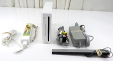 Nintendo Wii Game Console RVL-001 USA White W/Controller & Nunchuck, Power, AV