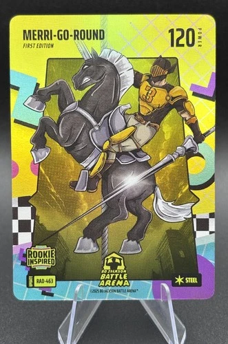 Bo Jackson Battle Arena Update- MERRI-GO-ROUND  "J. Merrill" RAD Steel #RAD-463