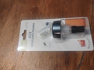 True ACE 2 oz Measured Speed/Angled Bottle Pourer Stopper, Plastic MPN ACE