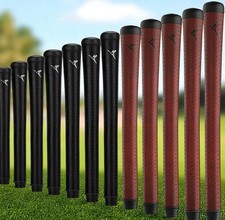 The Grip Master The Roo Leather Golf Grips BUNDLE Sets- Pick Size, Color,  Qty