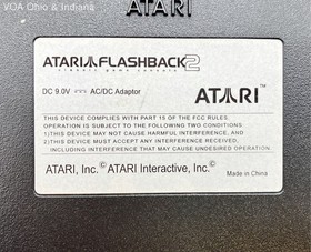 Atari Flashback 2 Classic Plug & Play Console 2 Joysticks & Power Supply