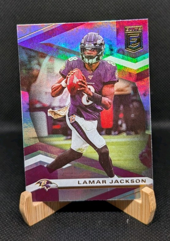 2020 Donruss Elite #19 Lamar Jackson Baltimore Ravens Football Card