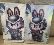  Fame: Kasing Lung #1  Dallas Fan Expo  Labubu Predator SET Foil/virgin