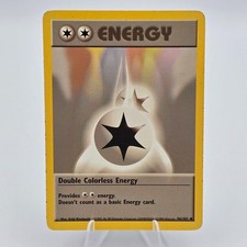 Double Colorless Energy 96/102 LP Pokémon TCG Base Set 1999 Vintage WOTC Rare