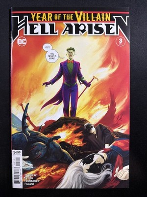 Year of the Villain Hell Arisen #3 DC Comics The Joker Tynion Punchline NM- *A16