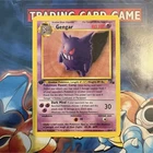 Gengar 1st Edition Fossil Rare 20/62 1999 Regular 80 HP Pokémon TCG