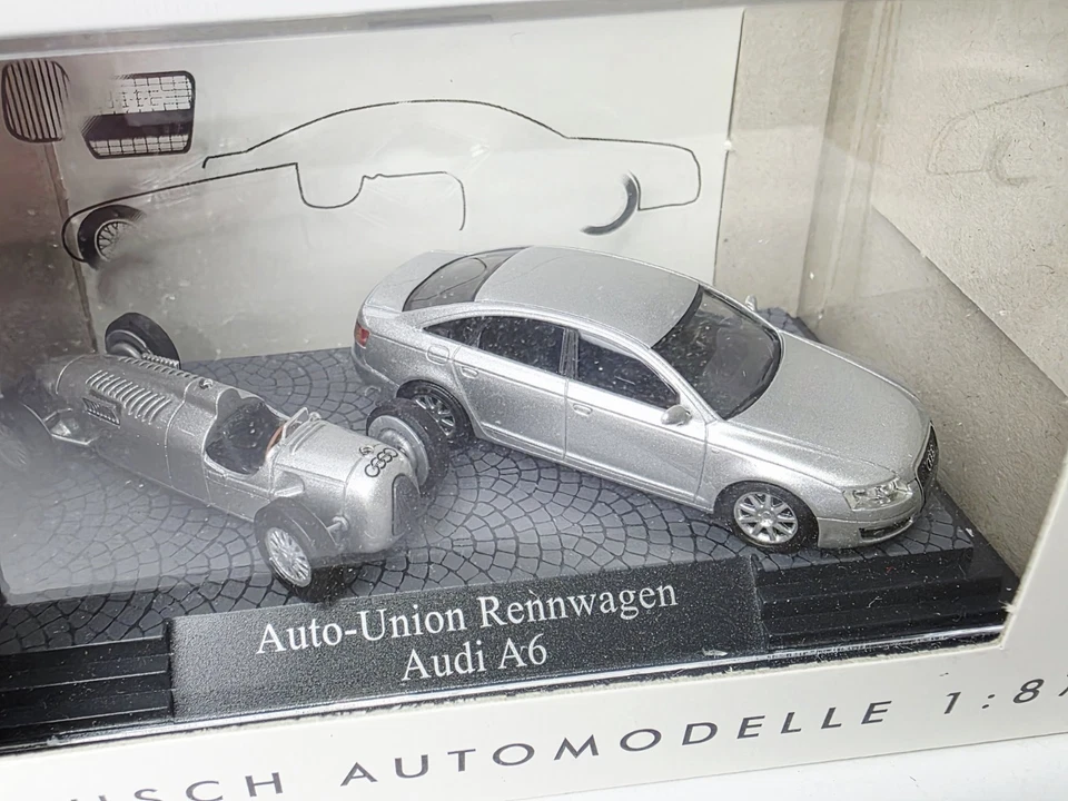 BUSCH AUTO UNION RENNWAGEN AUDI A6 1/87 SCALE NEW IN BOX VERY NICE!!! - Image 3 of 4