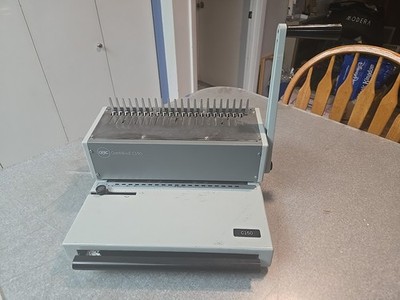 GBC CombBind C150 Heavy Duty Comb Binding High Capacity All Metal Build Machine