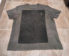 Men's AllSaints All Saints Shirt Lobke Green Short Sleeve Sz L