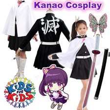 Disfraz de Juegos con disfraces de anime Kimetsu no Yaiba Kanao Tsuyuri Demon Slayer Kimetsu no Yaiba para niños