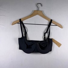 SKIMS Smoothing Intimates Unlined Strapless Bra Onyx Black BA-BAN-2607 32DD NEW