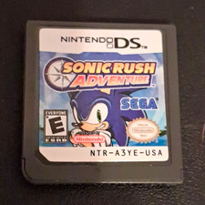 SEGA Sonic Rush Adventure Nintendo DS NTSC-U/C E-Everyone Sonic the Hedgehog
